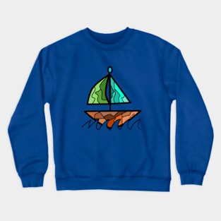 Boating away Crewneck Sweatshirt